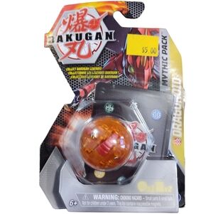 Spin Master Bakugan Mythic Pack Orange Dragonoid Ultra Rare